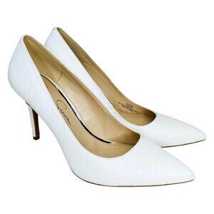 Jessica Simpson White Heels